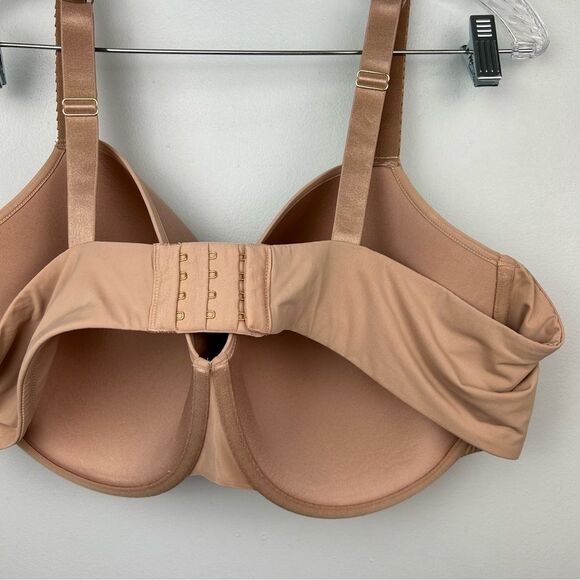 ThirdLove Taupe 24/7 Classic T-Shirt Bra Memory Foam Cups Underwire Sz 44E - Picture 8 of 13